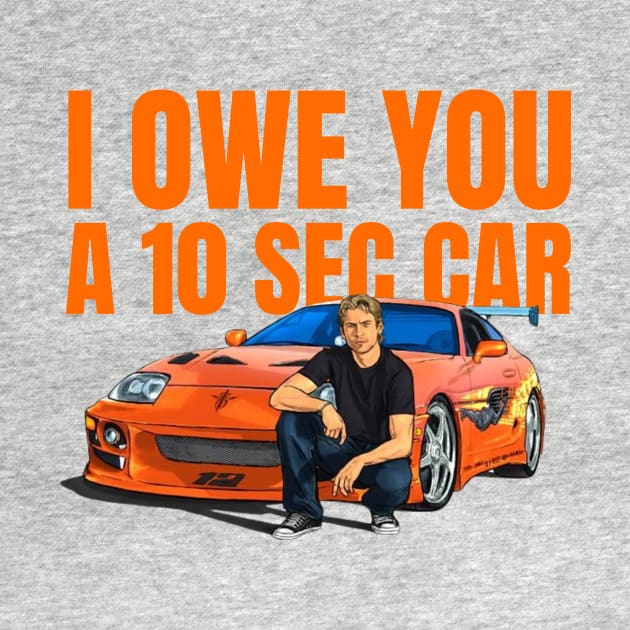 I Owe you a 10 sec car ( Fast and Furious Supra ) by MOTOSHIFT